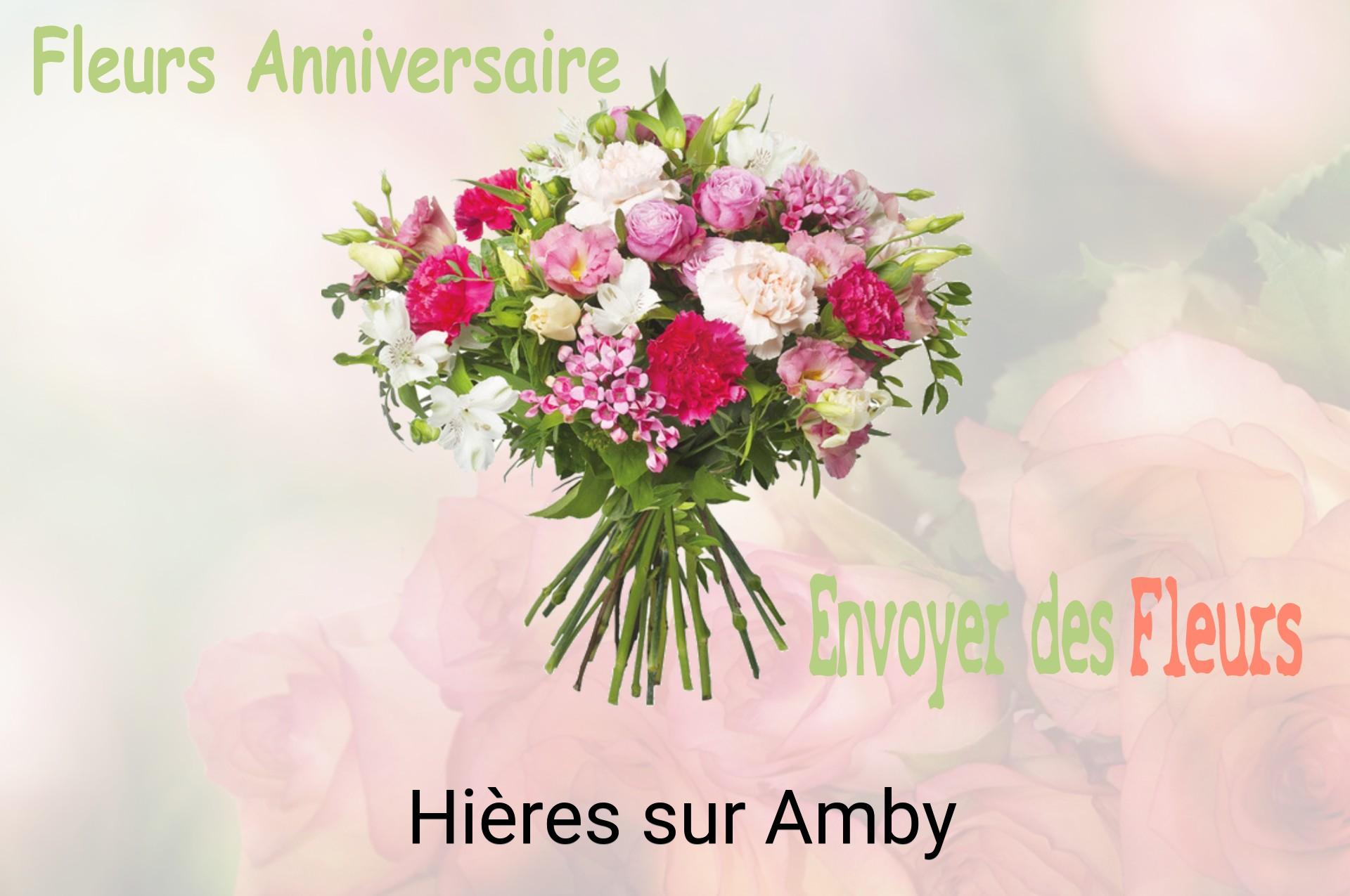 Bouquet de fleurs d’anniversaire livré à Hières-sur-Amby